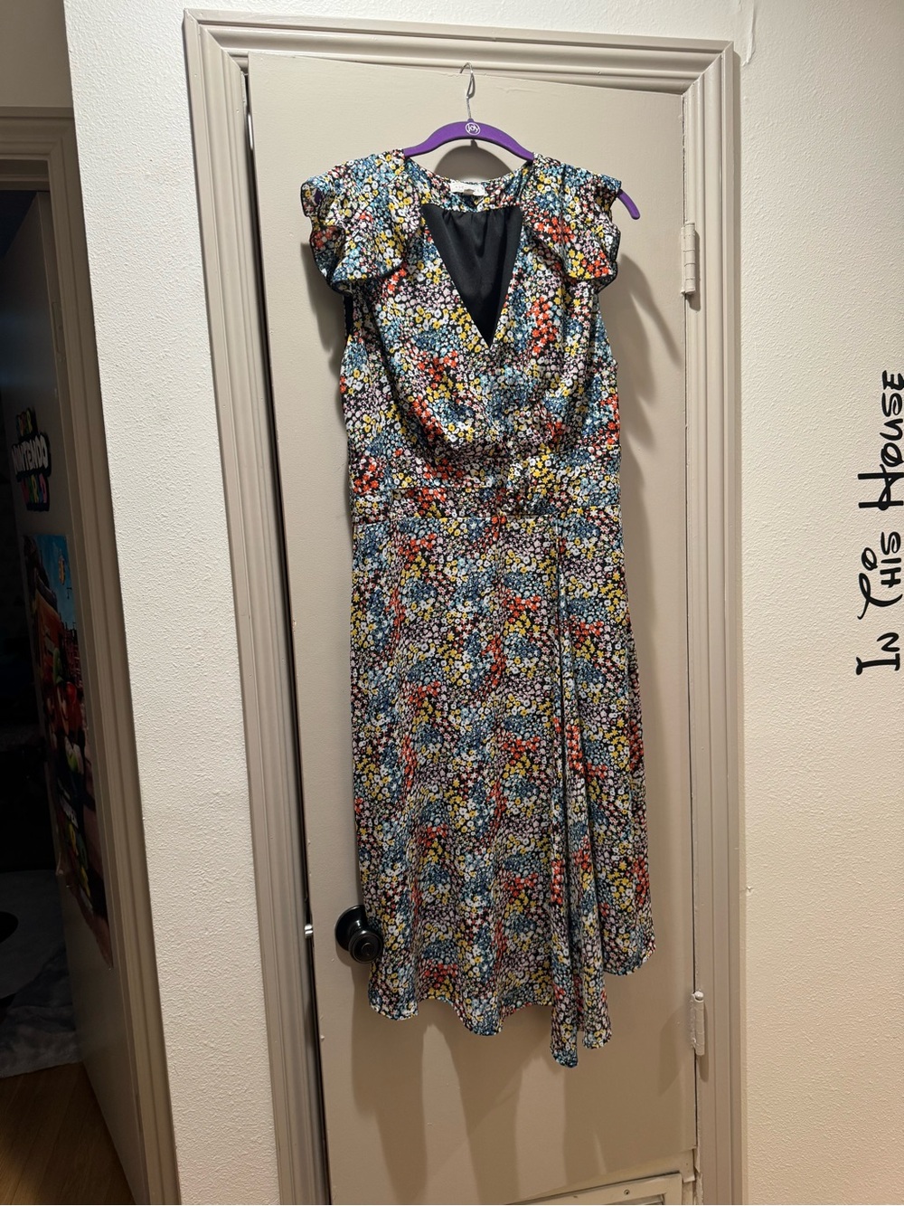 Socialite Floral Midi Dress